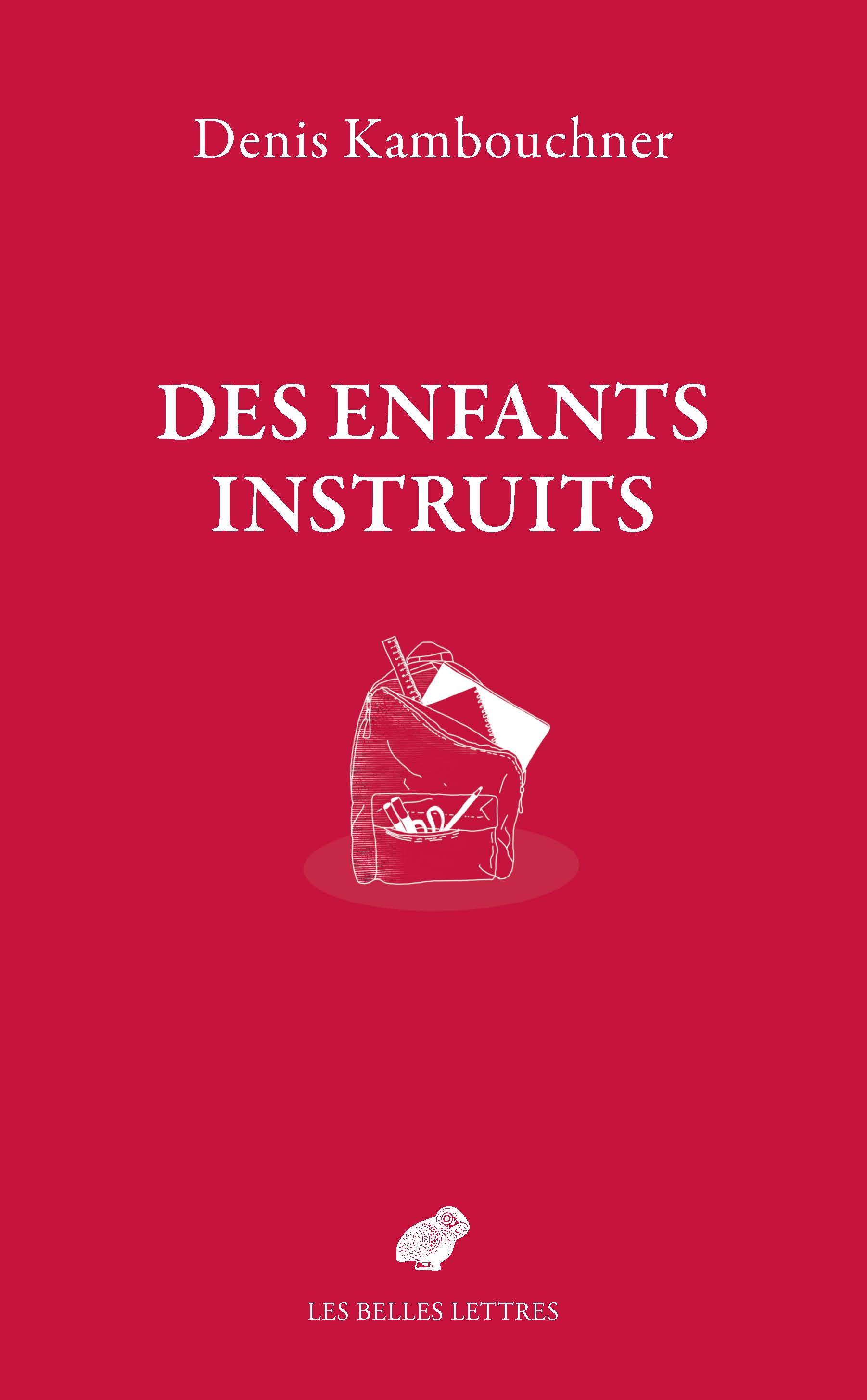 Des enfants instruits, Réconcilier l’école et la culture (9782251458243-front-cover)