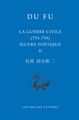 La Guerre civile (755-759), Œuvre poétique II (9782251447490-front-cover)
