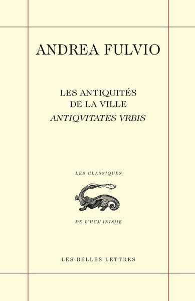 Les Antiquités de la ville / Antiqvitates vrbis (9782251449401-front-cover)