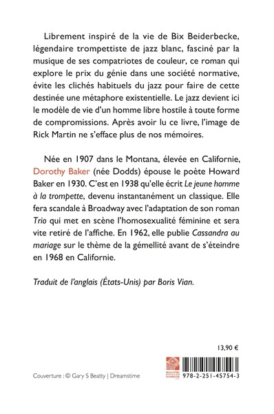 Le jeune homme à la trompette (9782251457543-back-cover)