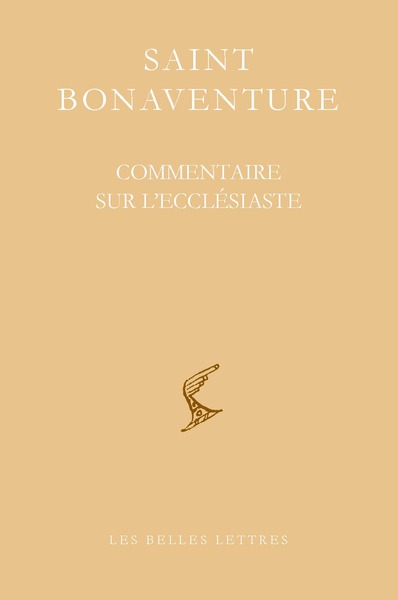 Commentaire sur l'Ecclésiaste (9782251457178-front-cover)