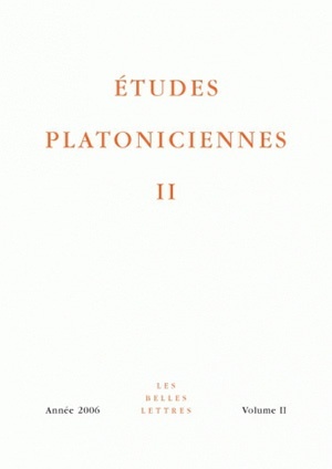 Études platoniciennes II (9782251443102-front-cover)