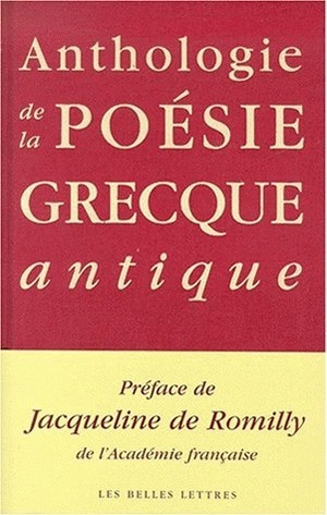 Anthologie de la poésie grecque antique (9782251441757-front-cover)