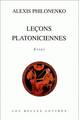 Leçons platoniciennes (9782251440989-front-cover)