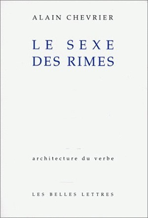 Le Sexe des rimes (9782251490045-front-cover)