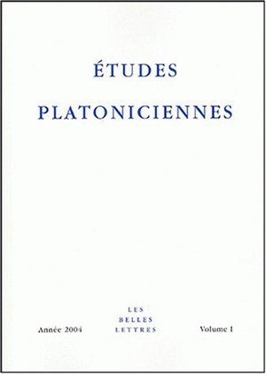 Études platoniciennes I (9782251442655-front-cover)