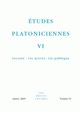 Études platoniciennes VI, Socrate : vie privée, vie publique (9782251443836-front-cover)