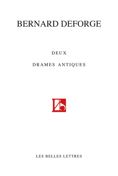Deux drames antiques, Artaxerxès. Jocaste (9782251452708-front-cover)