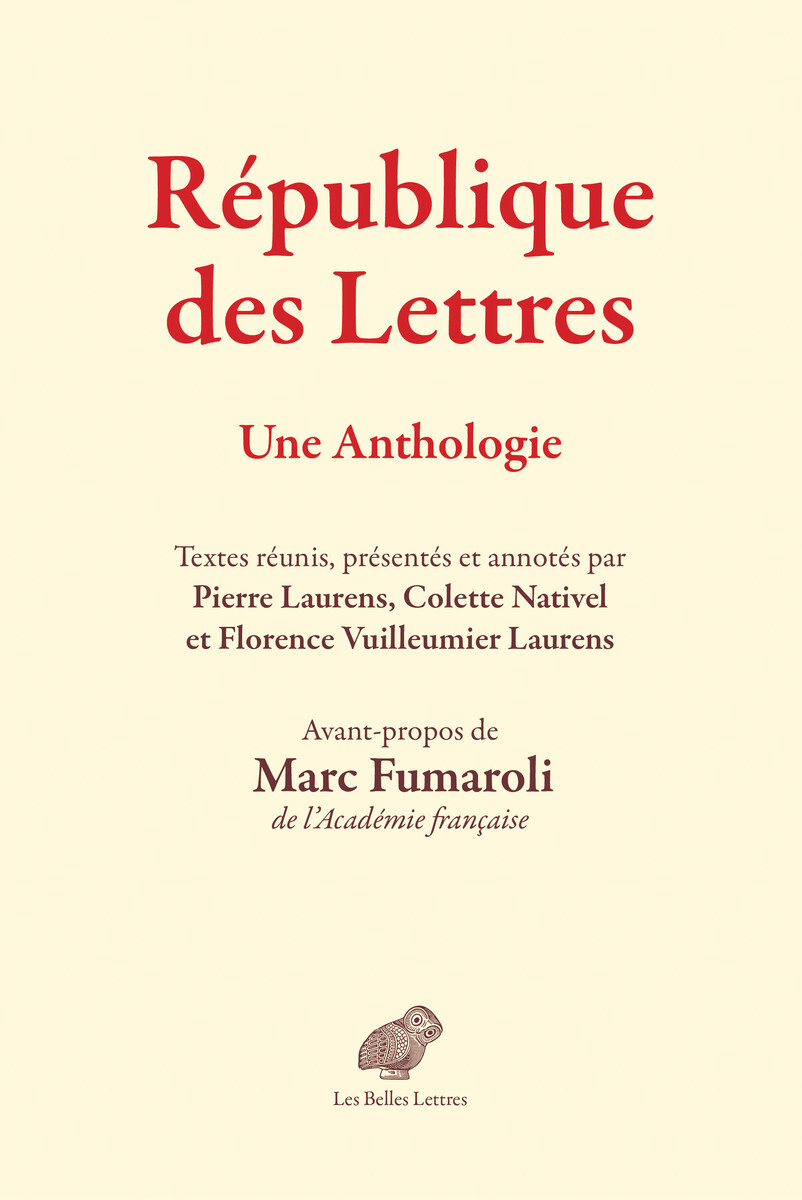 République des Lettres, Une Anthologie (9782251451886-front-cover)