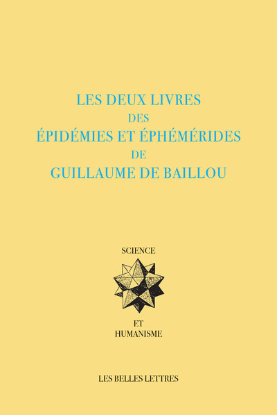 Les Deux livres des Épidémies et Éphémérides (9782251451763-front-cover)