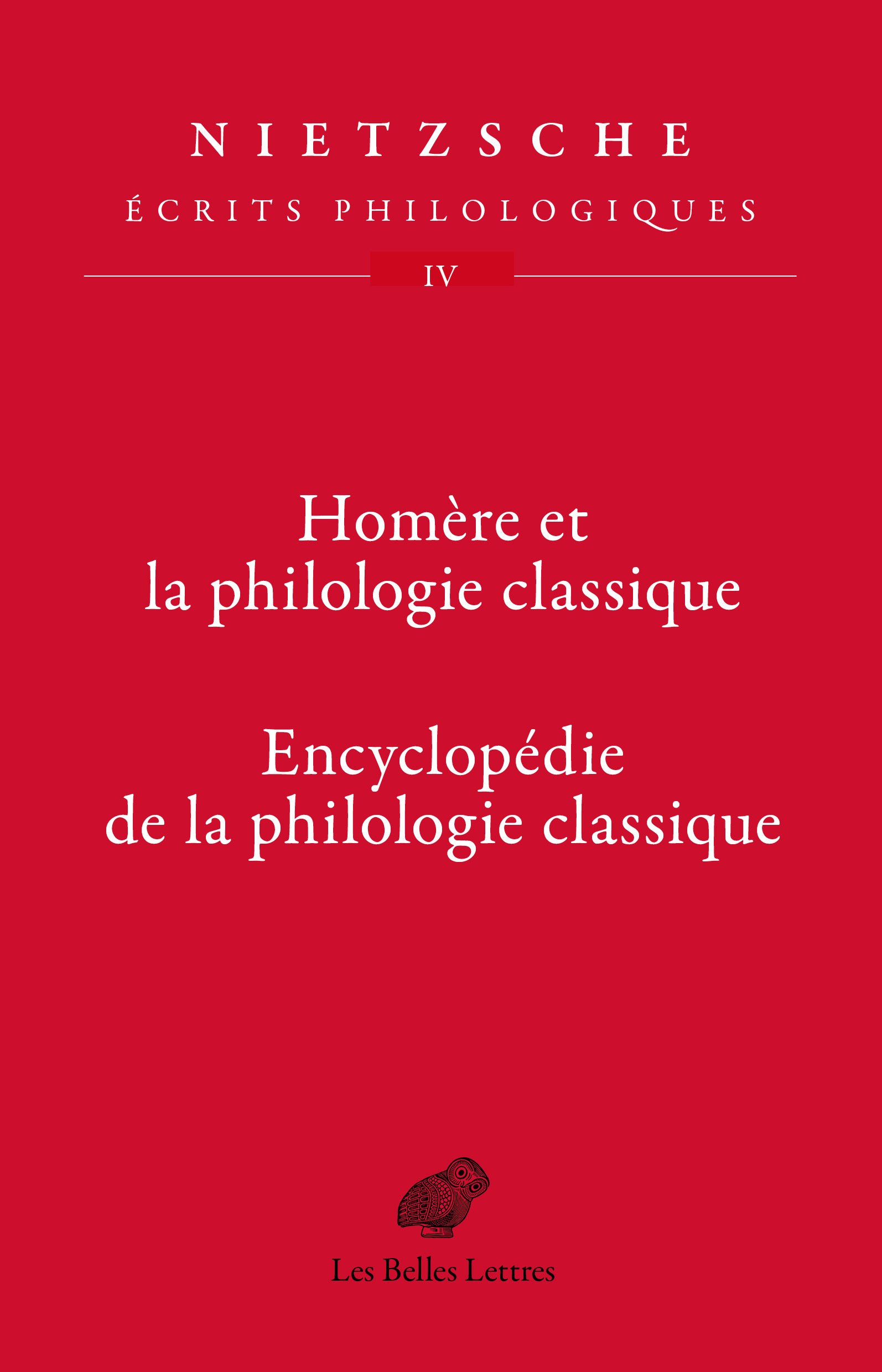 Homère et la philologie classique, Encyclopédie de la philologie classique (9782251453217-front-cover)