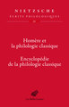 Homère et la philologie classique, Encyclopédie de la philologie classique (9782251453217-front-cover)