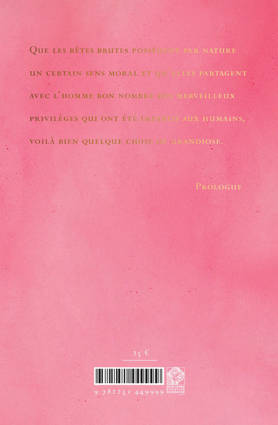 La Personnalité des animaux (9782251449999-back-cover)