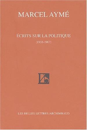 Écrits sur la politique (1933-1967) (9782251442426-front-cover)