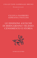 Le edizioni antiche di Bernardino Telesio : Censimento e storia, Giordano Bruno. Œuvres complètes. Documents et essais. Tome V (9782251446516-front-cover)