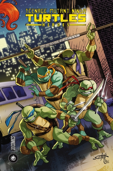 Les Tortues Ninja - TMNT Micro-Série : Heroes (9782378871086-front-cover)