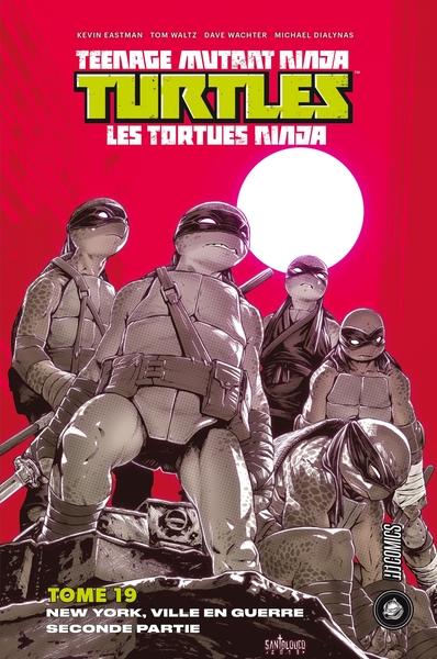 Les Tortues Ninja - TMNT, T19 : New York Ville en guerre - Seconde partie (9782378872878-front-cover)