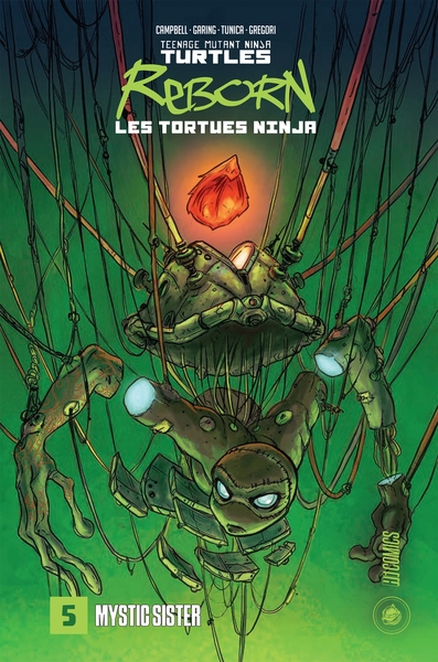 Les Tortues Ninja - TMNT Reborn, T5 : Mystic sister (9782378873622-front-cover)