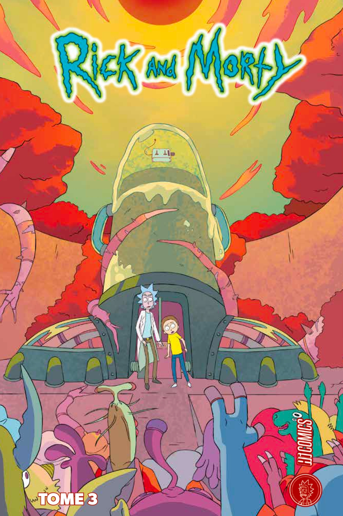 Rick and Morty, T3 (9782378870164-front-cover)