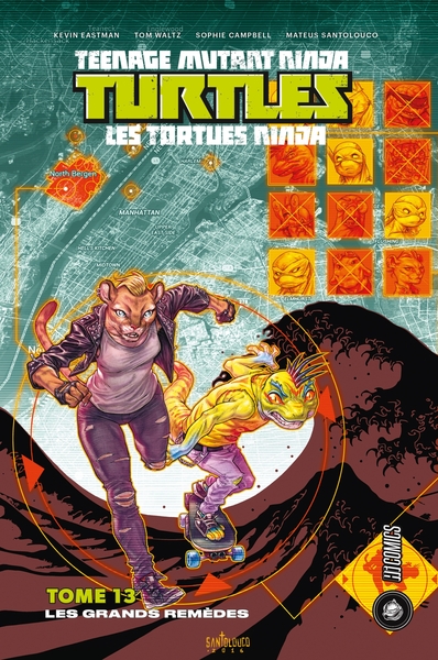 Les Tortues Ninja - TMNT, T13 : Les Grands Remèdes (9782378872311-front-cover)