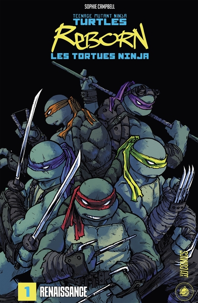 Les Tortues Ninja - TMNT Reborn, T1 : From the ashes (9782378872724-front-cover)