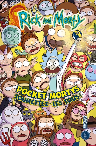 Rick & Morty : Pocket Mortys (9782378871338-front-cover)