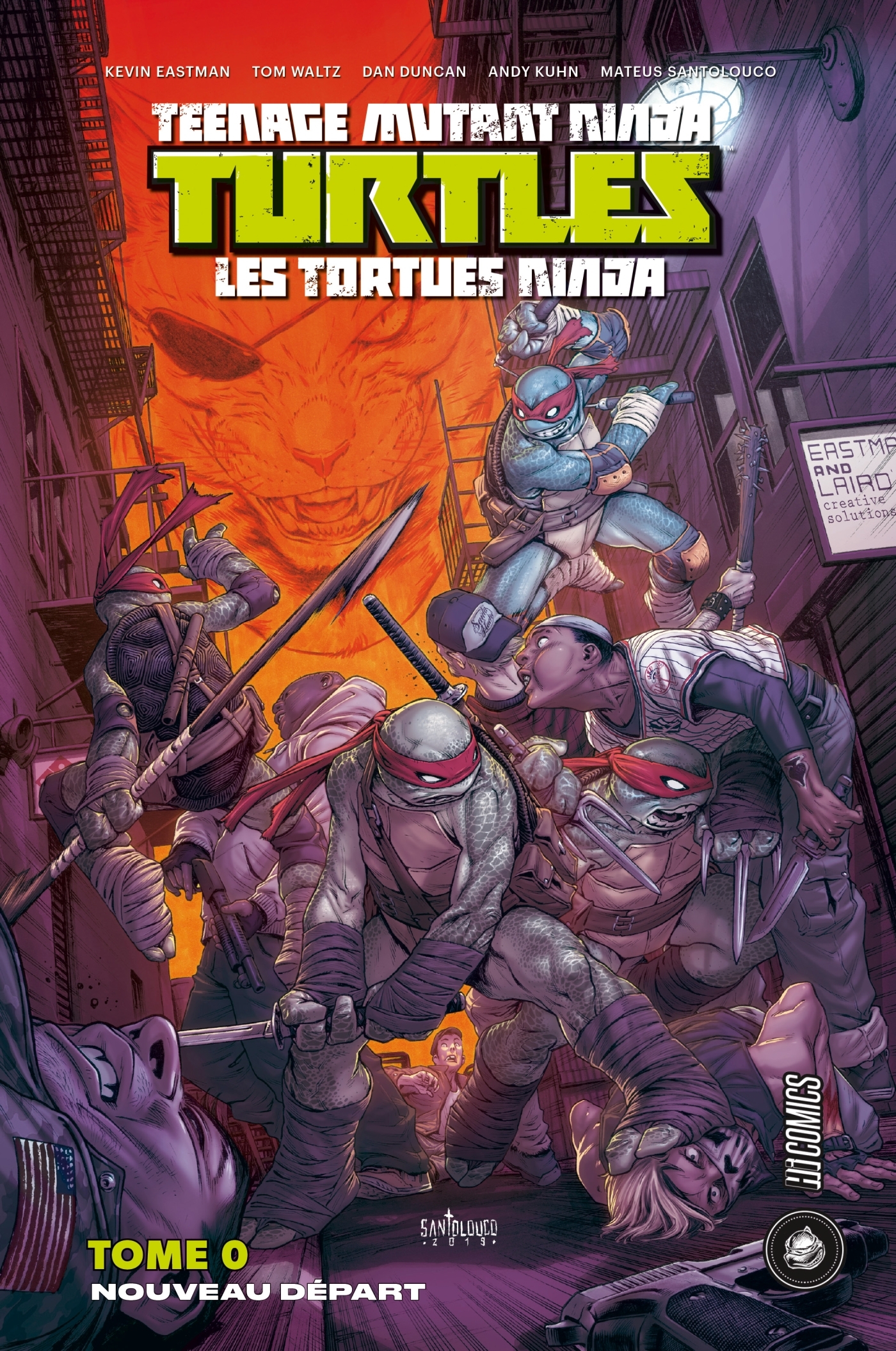 Les Tortues Ninja - TMNT : Nouveau Départ (9782378871321-front-cover)
