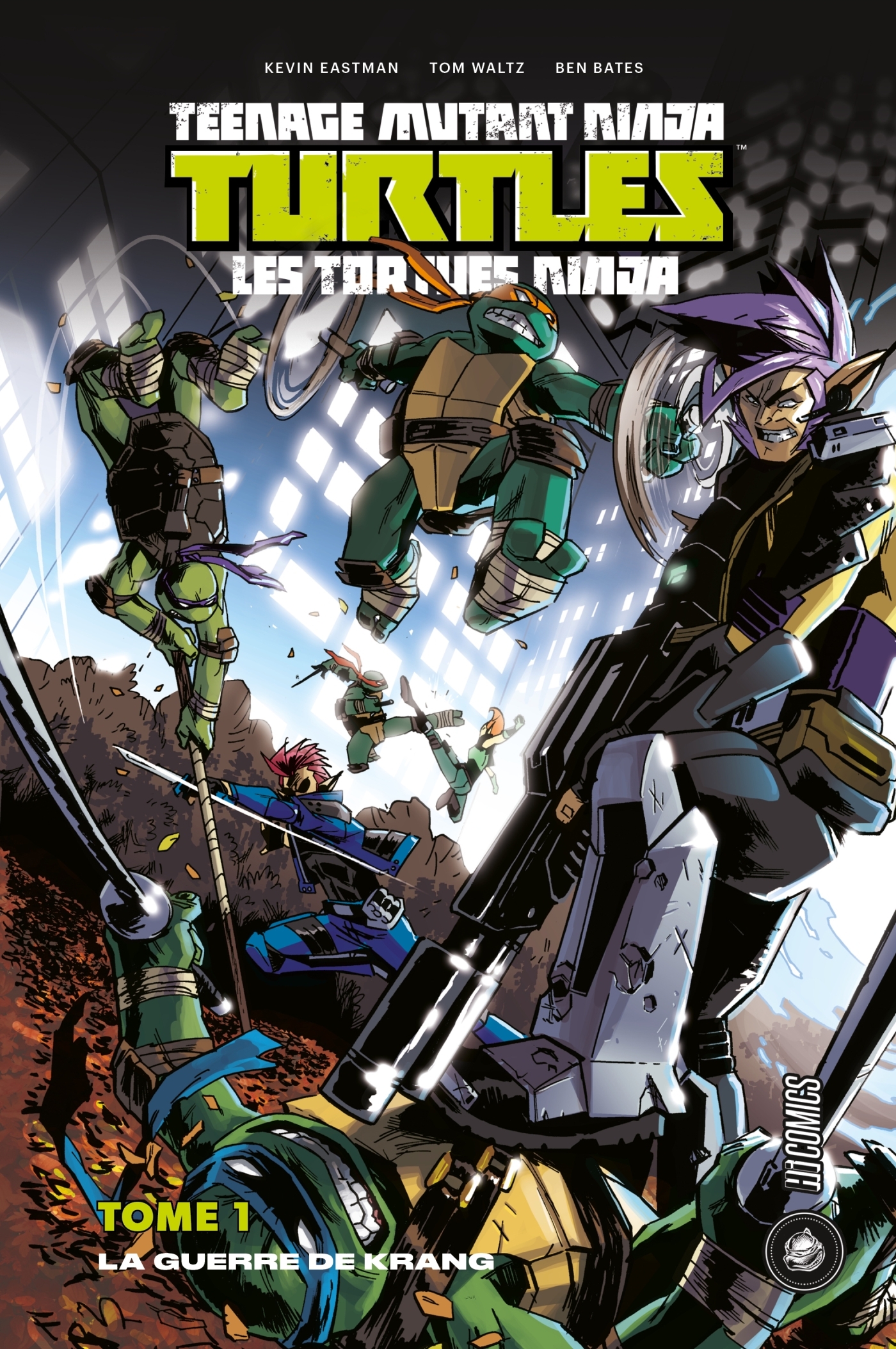 Les Tortues ninja - TMNT, T1 : La Guerre de Krang (9782378870799-front-cover)