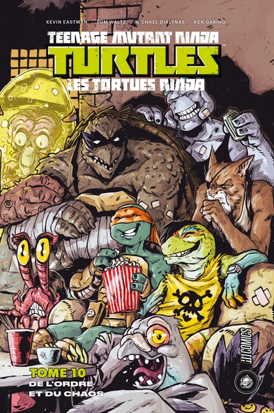 Les Tortues Ninja - TMNT, T10 : De l'ordre et du chaos (9782378872595-front-cover)