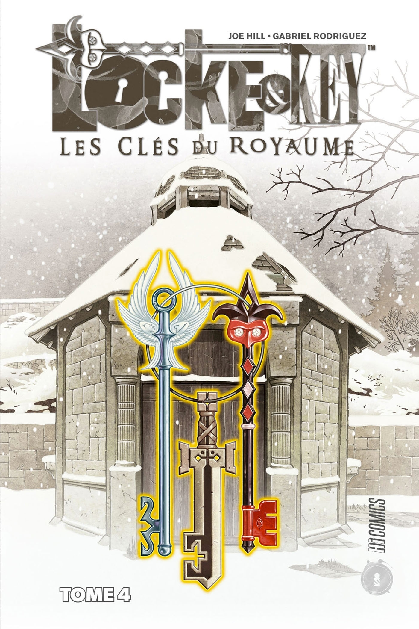 Locke & Key, T4 : Les Clés du royaume (9782378870607-front-cover)