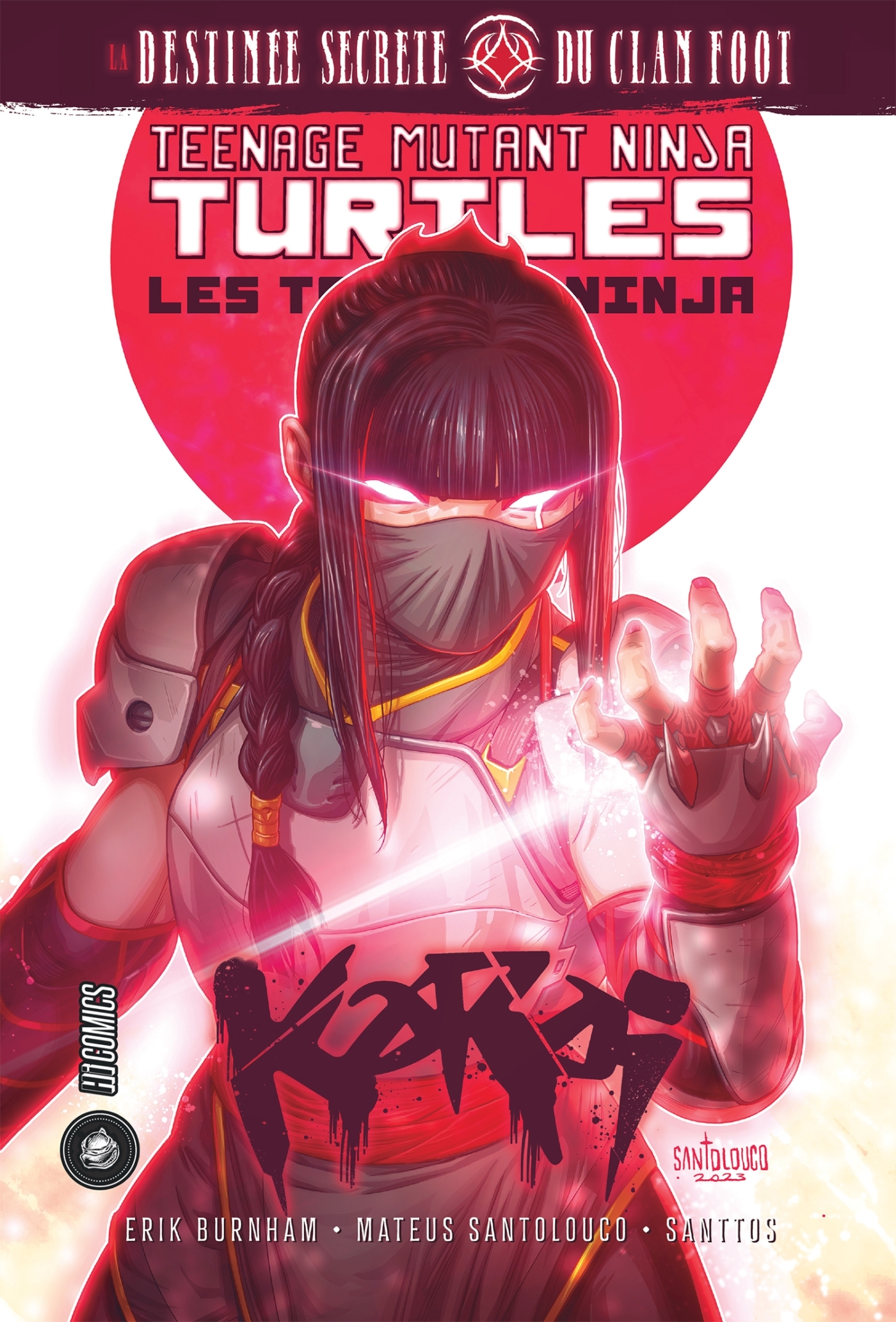 Les Tortues Ninja - TMNT : Karai : la destinée secrète du clan Foot (9782378873141-front-cover)