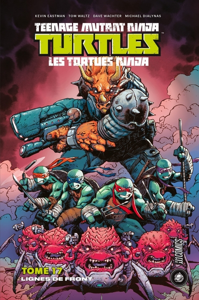 Les Tortues Ninja - TMNT, T17 : Lignes de front (9782378872946-front-cover)