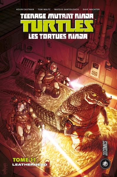 Les Tortues Ninja - TMNT, T11 : Leatherhead (9782378872373-front-cover)
