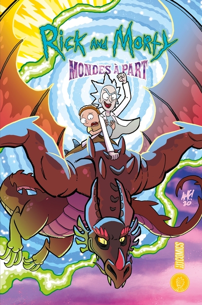 Rick & Morty : Worlds Apart (9782378872281-front-cover)