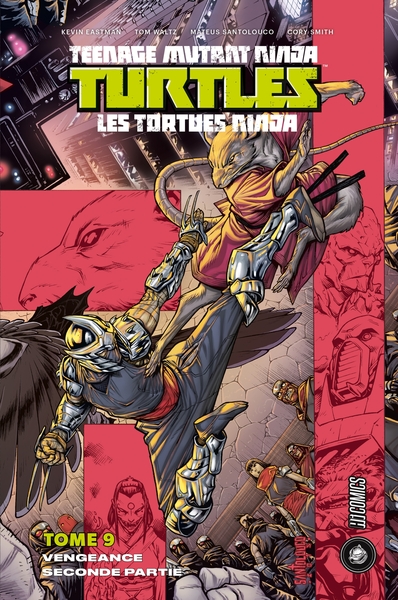 Les Tortues Ninja - TMNT, T9 : Vengeance - Seconde partie (9782378872557-front-cover)