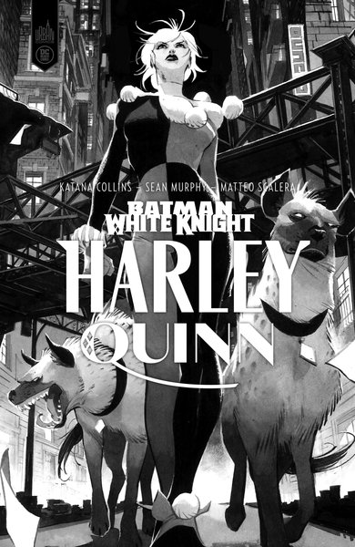 Batman White Knight / Edition spéciale (N&B) (9791026828594-front-cover)