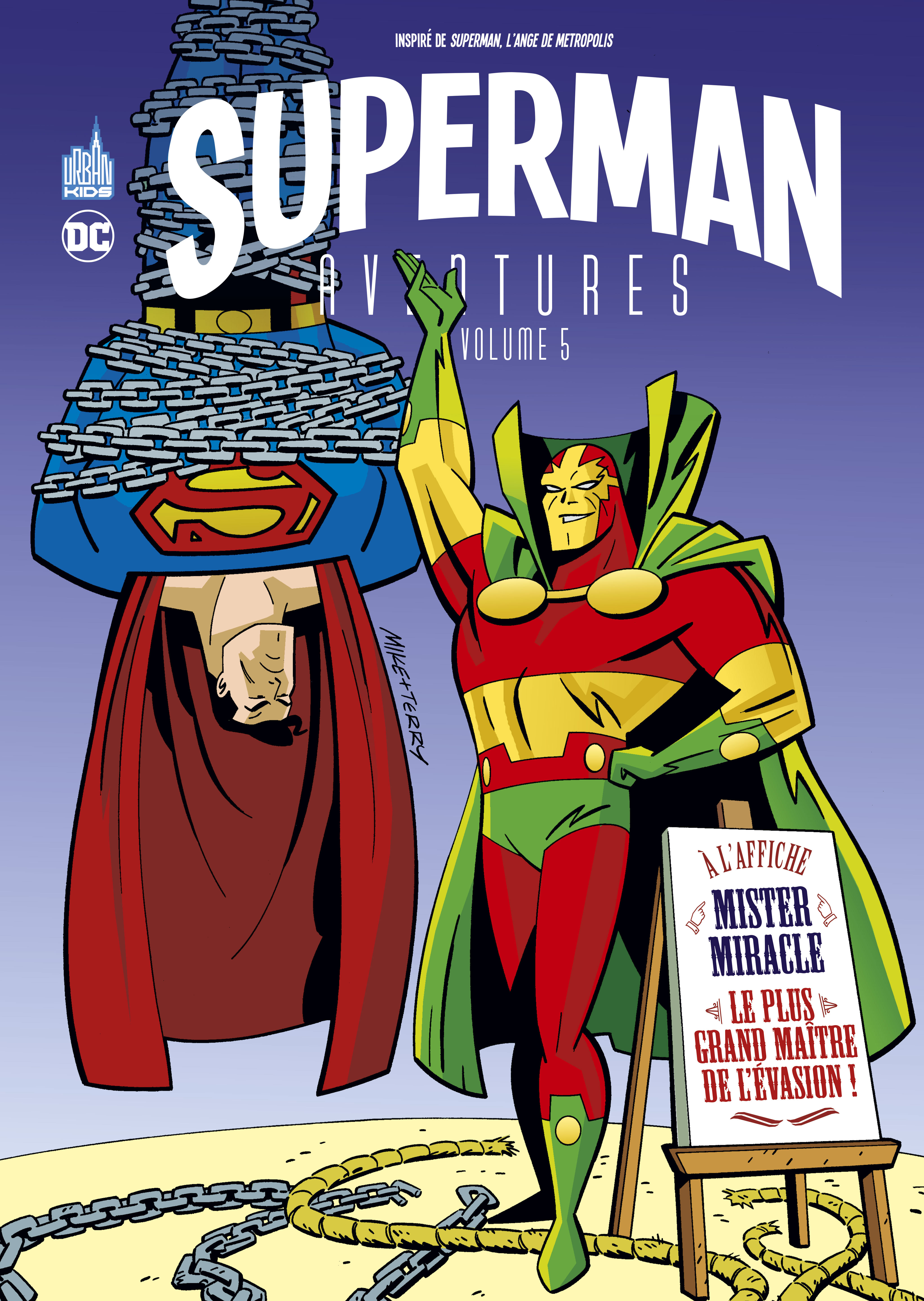 SUPERMAN AVENTURES  - Tome 5 (9791026817628-front-cover)