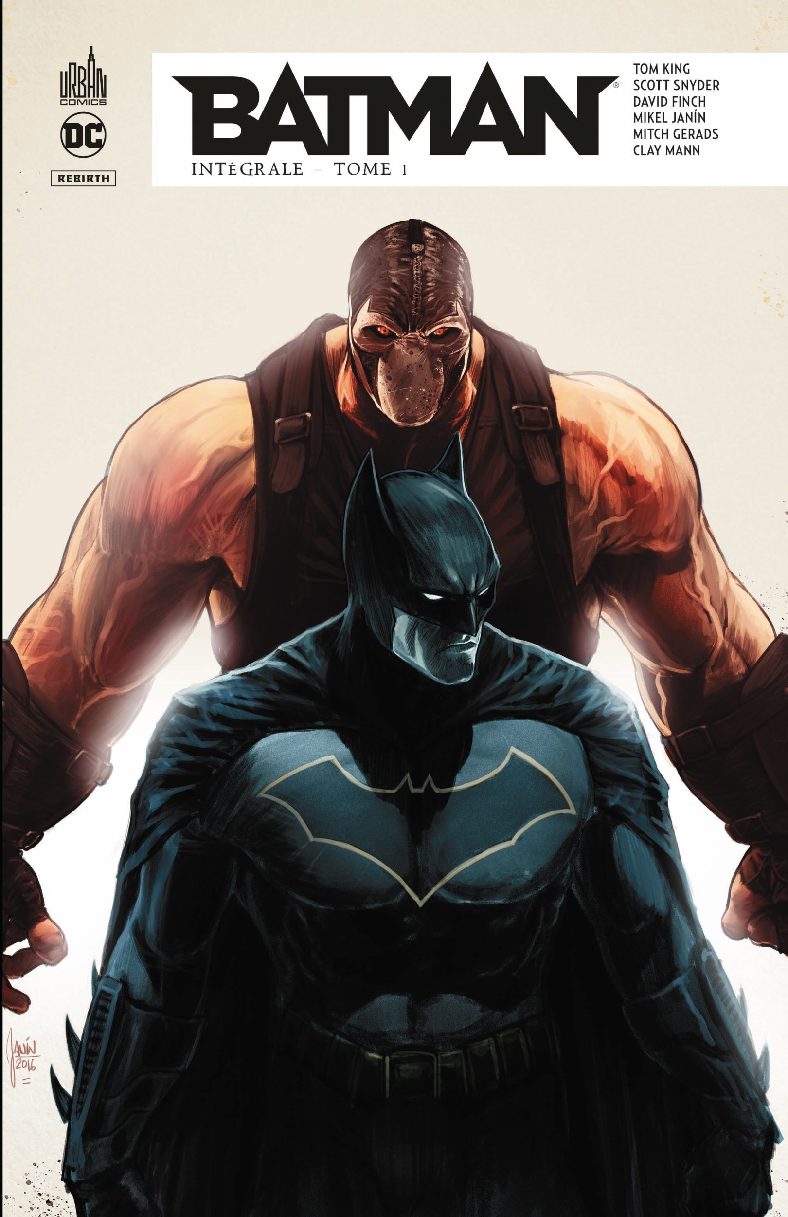 Batman Rebirth Intégrale 1 (9791026822134-front-cover)