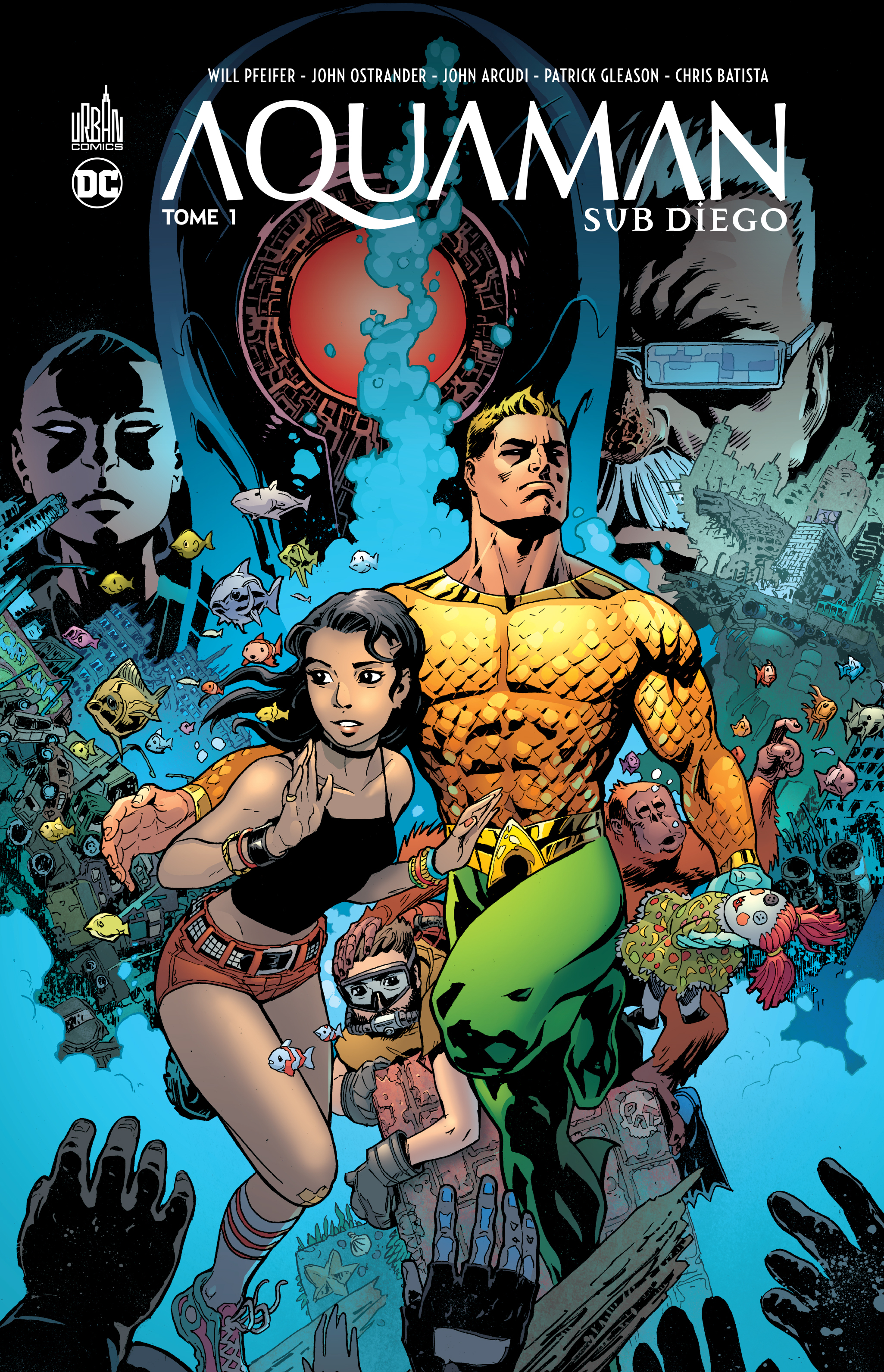 Aquaman Sub-Diego  - Tome 1 (9791026815273-front-cover)