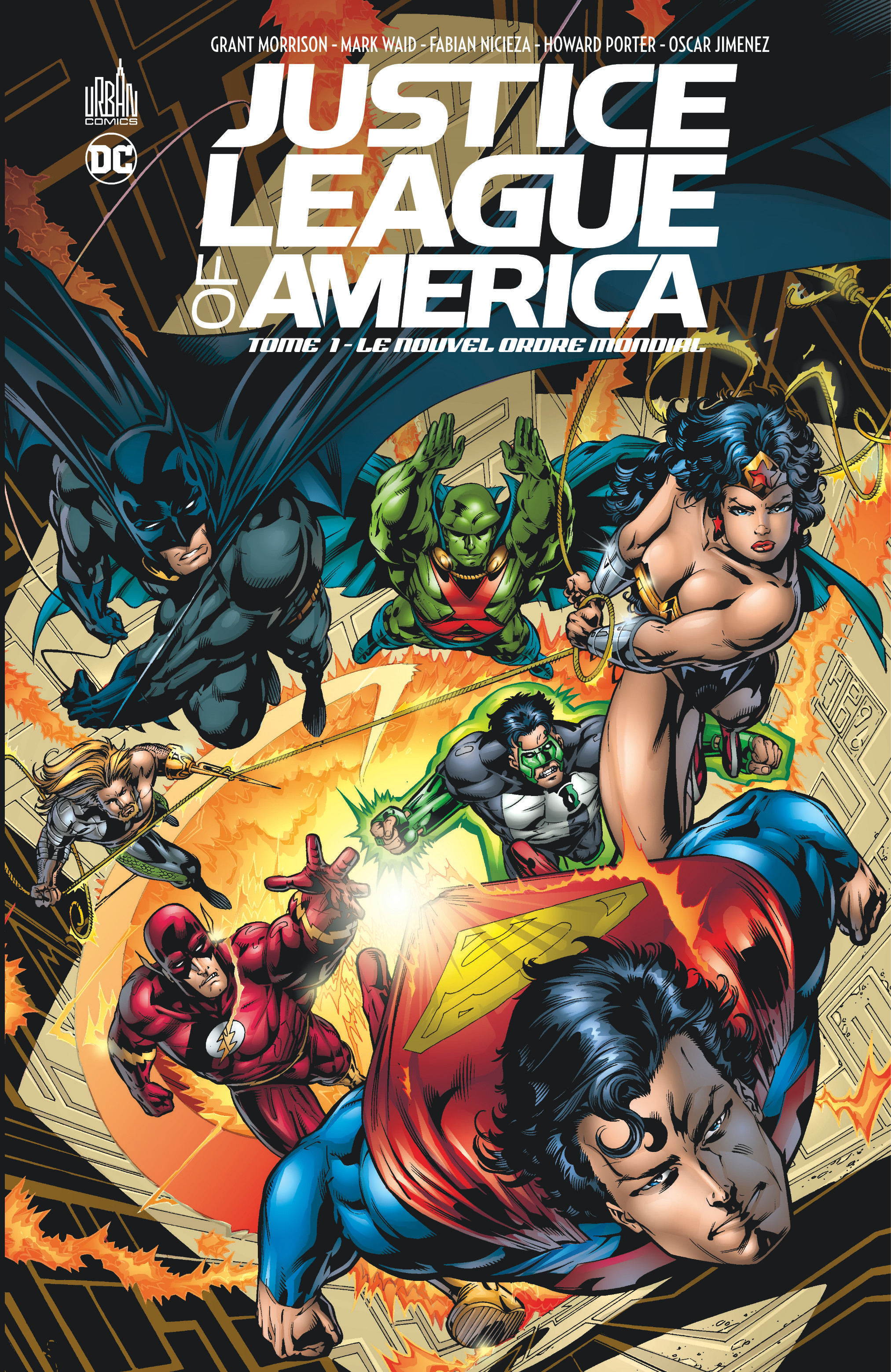 JUSTICE LEAGUE OF AMERICA  - Tome 1 (9791026810889-front-cover)