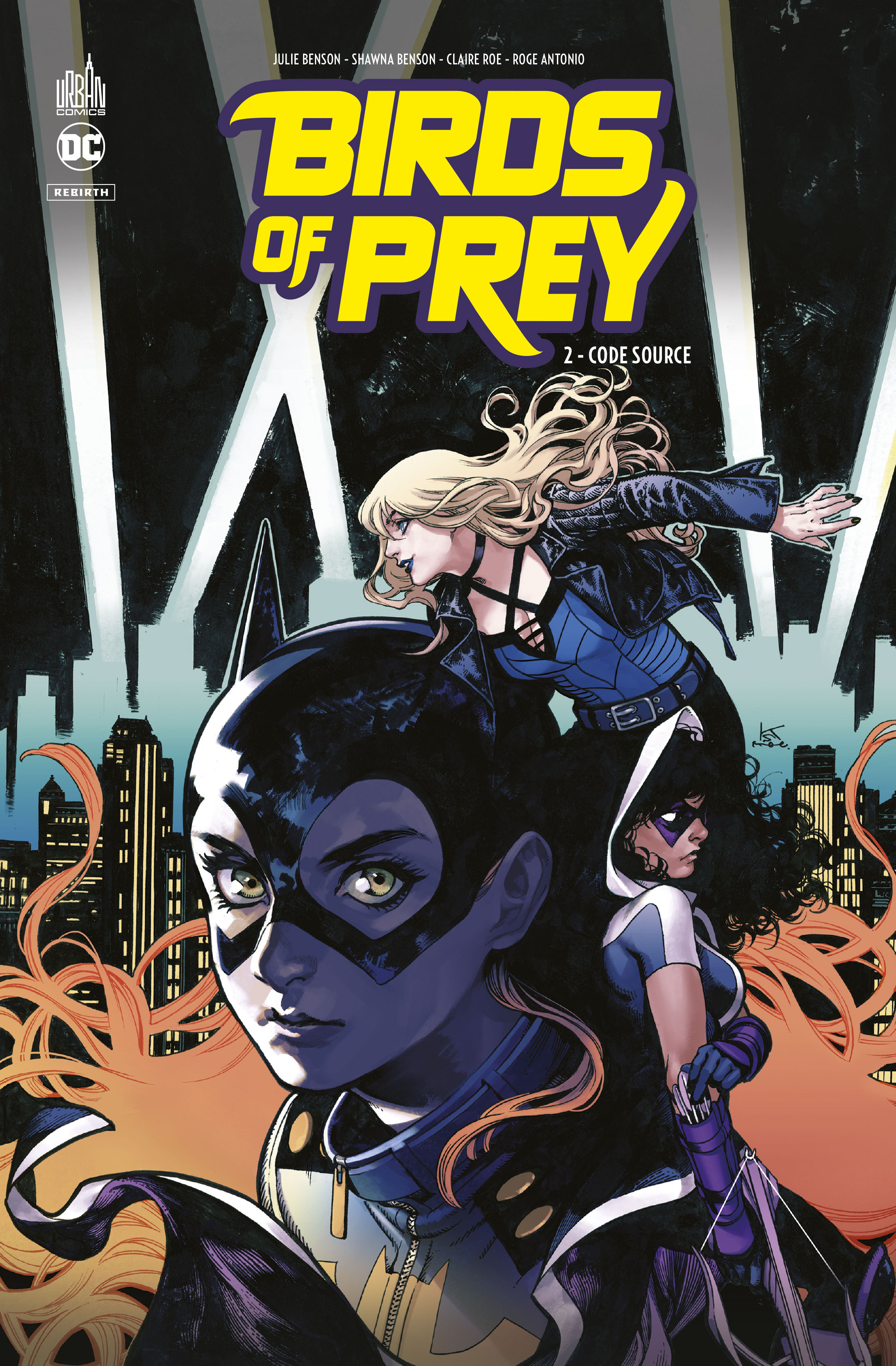 Birds of Prey Rebirth - Tome 2 (9791026817550-front-cover)