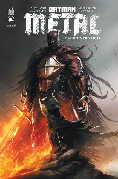 Batman Metal : Le Multivers Noir tome 1 (9791026819509-front-cover)