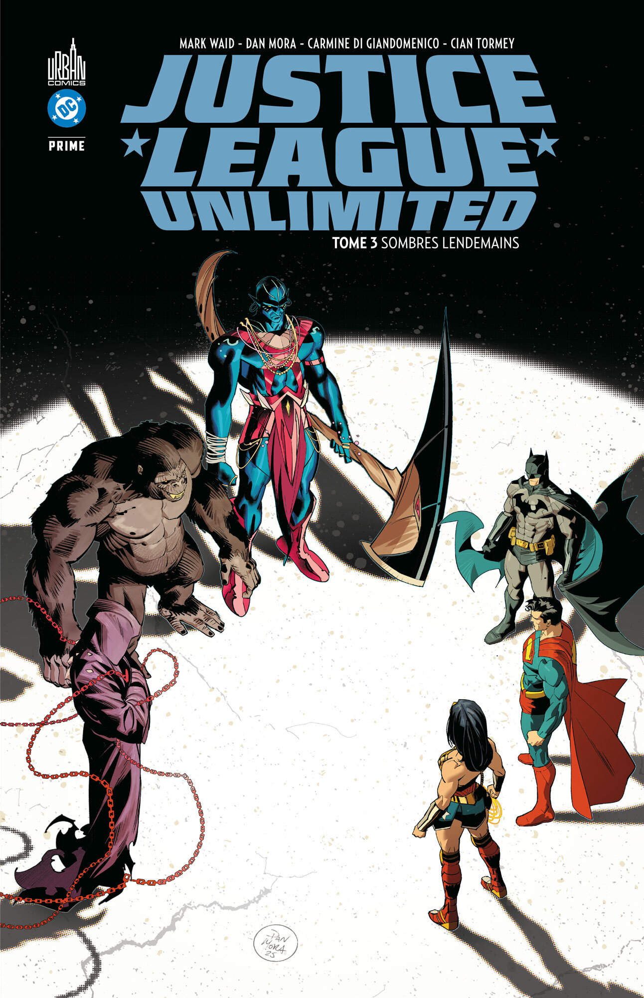 Justice League Unlimited tome 3 (9791026854432-front-cover)