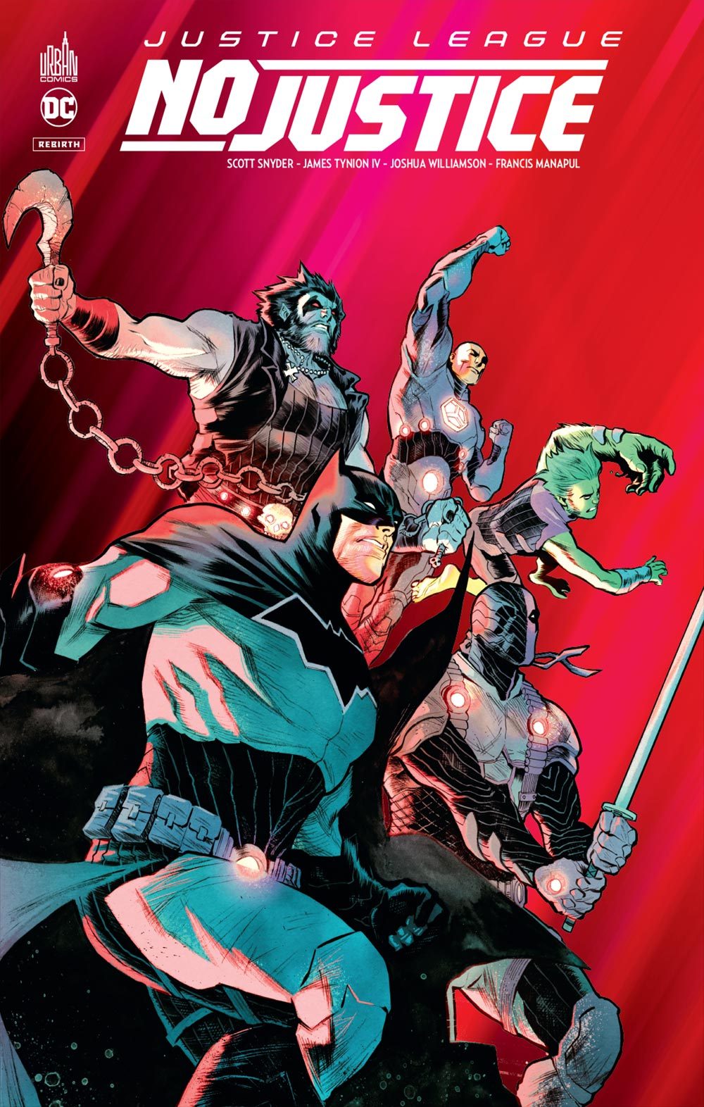 Justice League : No Justice - Tome 0 (9791026816034-front-cover)