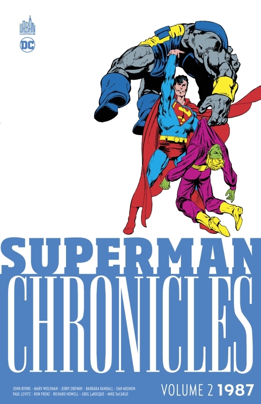 Superman Chronicles 1987 volume 2 (9791026828709-front-cover)