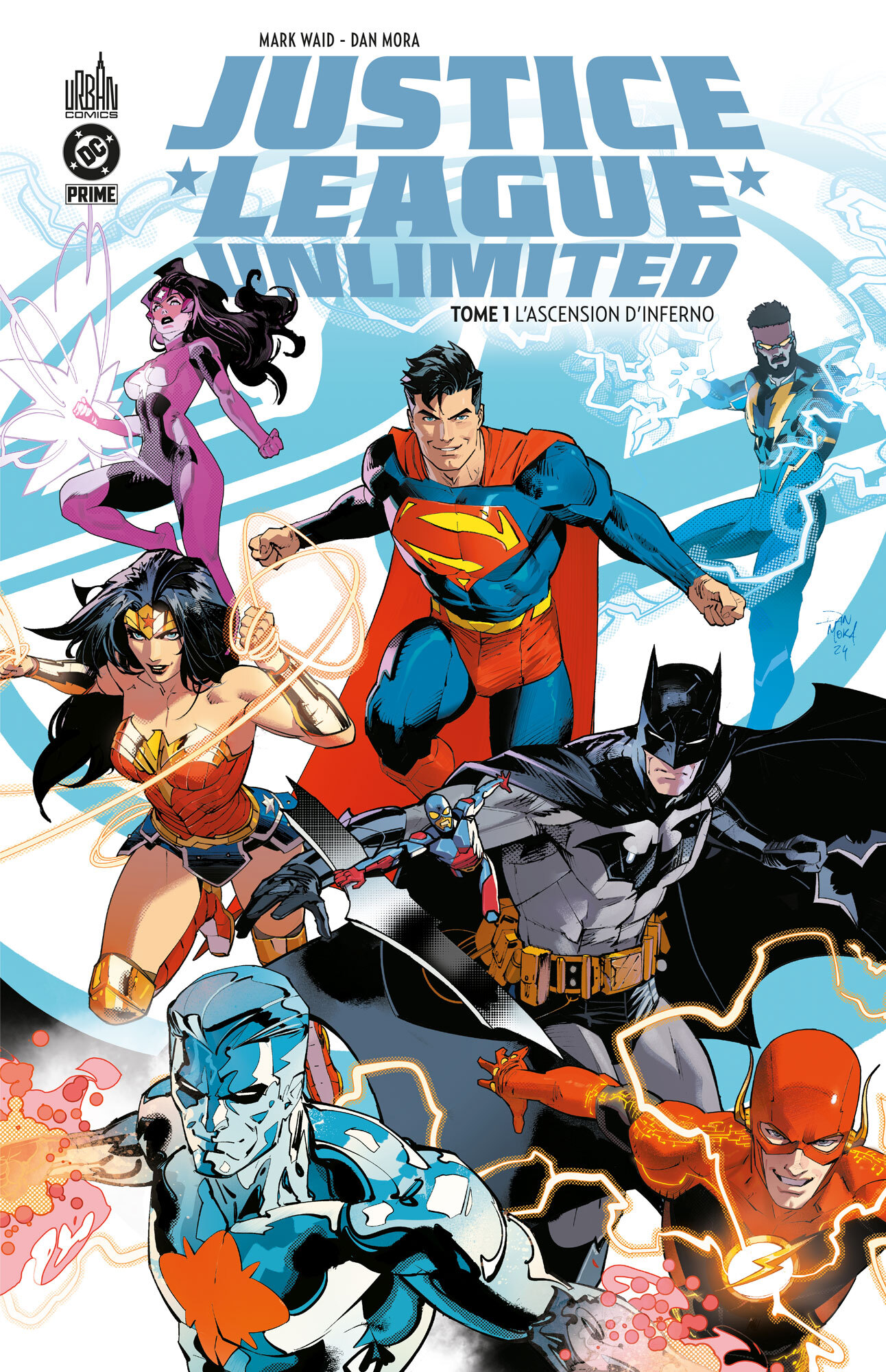 Justice League Unlimited tome 1 (9791026824381-front-cover)