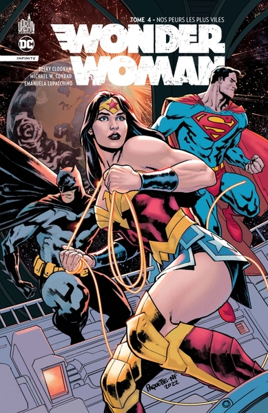 Wonder Woman Infinite tome 4 (9791026826040-front-cover)