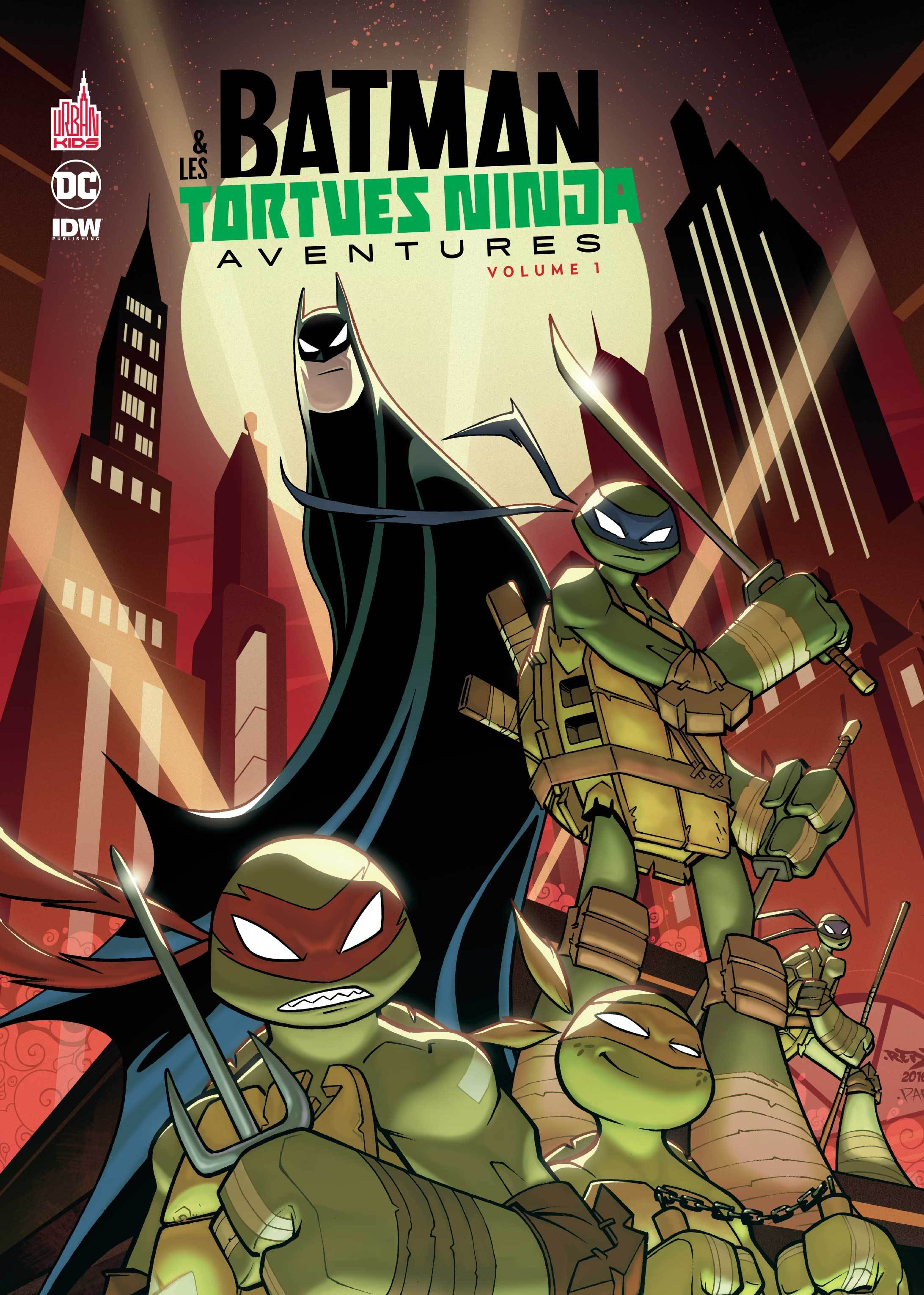 BATMAN ET LES TORTUES NINJA AVENTURES  - Tome 1 (9791026813316-front-cover)