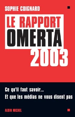 Le Rapport Omerta 2003 (9782226136725-front-cover)