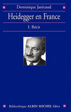 Heidegger en France - tome 1, Récit (9782226126818-front-cover)